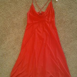 Express Fire Red Dress